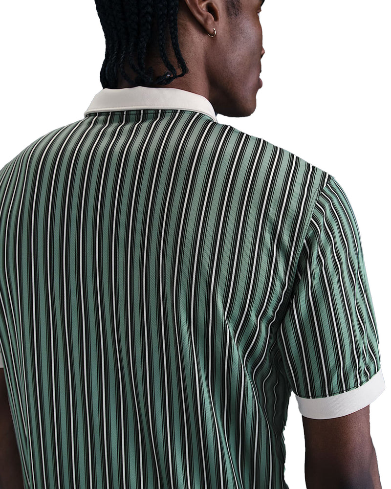 Nike Dri-Fit Victory+ Polo Shirt - Clay Green/Lt Orewood Brn/White