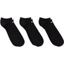 Nike Everyday Cushioned No-Show Socks (3 Pairs) - Black/White