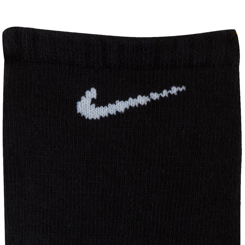 Nike Everyday Cushioned No-Show Socks (3 Pairs) - Black/White