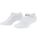 Nike Everyday Cushioned No-Show Socks (3 Pairs) - White/Black