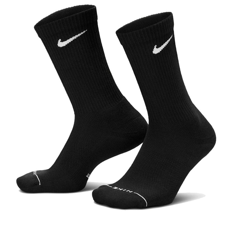 Nike Everyday Elevated Crew Socks (3 Pairs) - Black/White