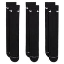 Nike Everyday Elevated Crew Socks (3 Pairs) - Black/White