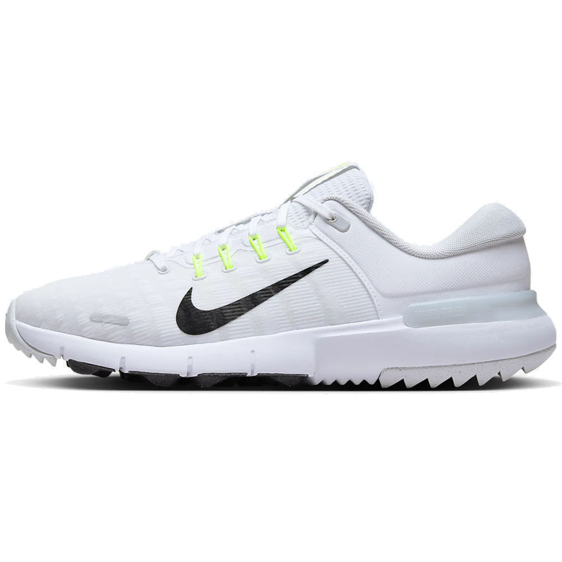 Nike Free Golf NN Spikeless Shoes - White/Pure Platinum/Wolf Grey/Black