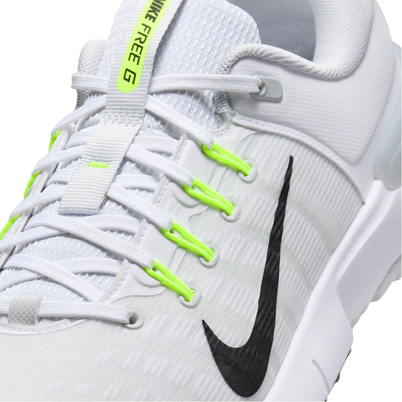 Nike Free Golf NN Spikeless Waterproof Shoes White Pure Platinum Wol