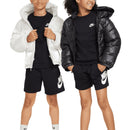 Nike Junior Sportswear Club Fleece Crew Neck Pullover - Black/White