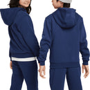 Nike Junior Sportswear Club Fleece Hoodie - Midnight Navy/White