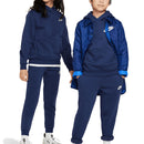 Nike Junior Sportswear Club Fleece Hoodie - Midnight Navy/White