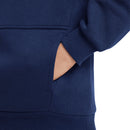 Nike Junior Sportswear Club Fleece Hoodie - Midnight Navy/White