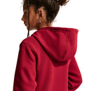 Nike Junior Sportswear Club Fleece Hoodie - Tough Red/White