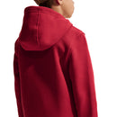 Nike Junior Sportswear Club Fleece Hoodie - Tough Red/White