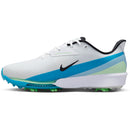 Nike Next% Tour 3 Waterproof Spiked Shoes - White/Black/Summit White/Light Current Blue