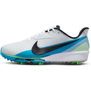 Nike Next% Tour 3 Waterproof Spiked Shoes - White/Black/Summit White/Light Current Blue
