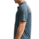 Nike Par Dri-Fit Grass Print Polo Shirt - Black
