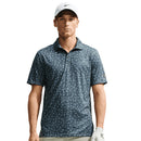 Nike Par Dri-Fit Grass Print Polo Shirt - Black