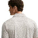 Nike Par Dri-Fit Microprint Birds Polo Shirt - Light Orewood Brn