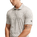 Nike Par Dri-Fit Microprint Birds Polo Shirt - Light Orewood Brn