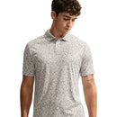 Nike Par Dri-Fit Microprint Birds Polo Shirt - Light Orewood Brn