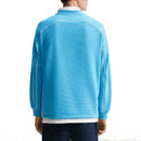 Nike Par Therma-Fit Crew Neck Pullover - Aurora Blue/White/Black