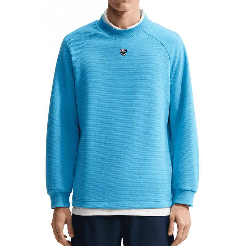 Nike Par Therma-Fit Crew Neck Pullover - Aurora Blue/White/Black