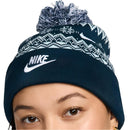 Nike Peak Beanie - Armory Navy/White/Glacier Blue/White