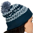 Nike Peak Beanie - Armory Navy/White/Glacier Blue/White