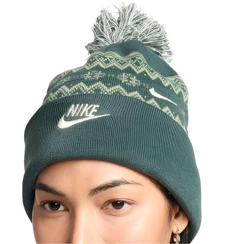 Nike Peak Beanie - Vintage Green/Coconut Milk/Coconut Milk