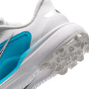 Nike Pegasus 1 G Waterproof Spiked Shoes - White/Black/Light Current Blue