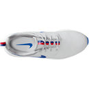 Nike Roshe Golf Premium Spikeless Shoes - Off White/Old Royal/White/Fire Red
