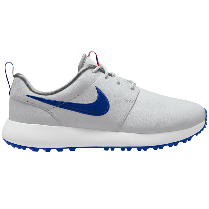 Nike Roshe Golf Premium Spikeless Shoes - Off White/Old Royal/White/Fire Red