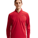 Nike Therma-Fit Velocity 1/2 Zip Pullover - Gym Red/Black