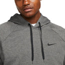 Nike Therma-FIT Hoodie - Charcoal Heather/Dark Smoke Grey/Black