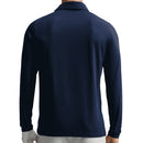 Nike Dri-Fit Velocity Long Sleeve Polo Shirt - College Navy/White