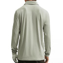 Nike Dri-Fit Velocity Long Sleeve Polo Shirt - Jade Horizon/Black