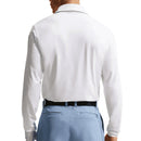 Nike Dri-Fit Velocity Long Sleeve Polo Shirt - White/Black