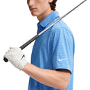 Nike Dri-Fit Velocity Printed Polo Shirt - University Blue/White