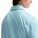 Nike Dri-Fit Velocity Printed Polo Shirt - White/Blue