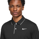 Nike Victory+ Dri-FIT Polo Shirt - Black/White/White