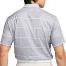 Nike Dri-FIT Victory+ Ripple Polo Shirt - Cool Grey/Light Smoke Grey/Black