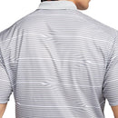 Nike Dri-FIT Victory+ Ripple Polo Shirt - Cool Grey/Light Smoke Grey/Black