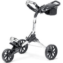 Bag Boy Nitron Auto Open 3-Wheel Push Trolley - White/Black