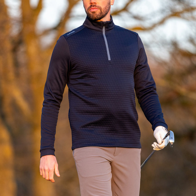 Ping Nolan 1/4 Zip Pullover - Navy