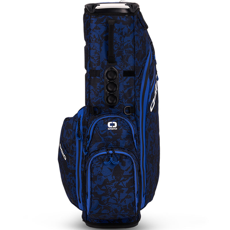 OGIO Golf All Elements Waterproof Stand Bag - Blue Floral Abstract