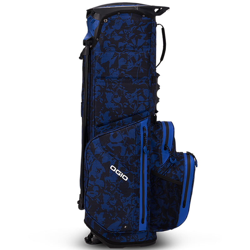 OGIO Golf All Elements Waterproof Stand Bag - Blue Floral Abstract