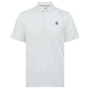Original Penguin All-Over Lifesaver Print Polo Shirt - Bright White