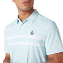 Original Penguin Engineered Novelty Striped Polo Shirt - Bright White