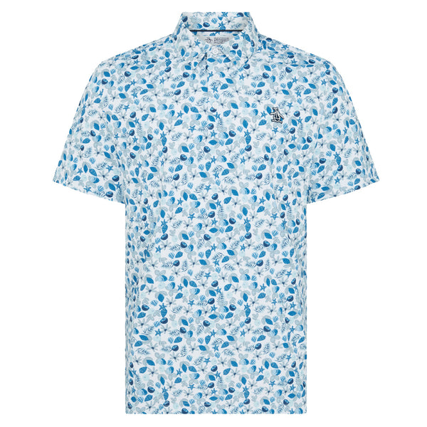 Original Penguin Coconut Caddy Polo Shirt - Bright White