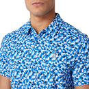 Original Penguin Underwater Mosaic Geo Polo Shirt - French Blue