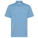 Original Penguin Pete’s Bowtie Print Polo Shirt - Blue Grotto