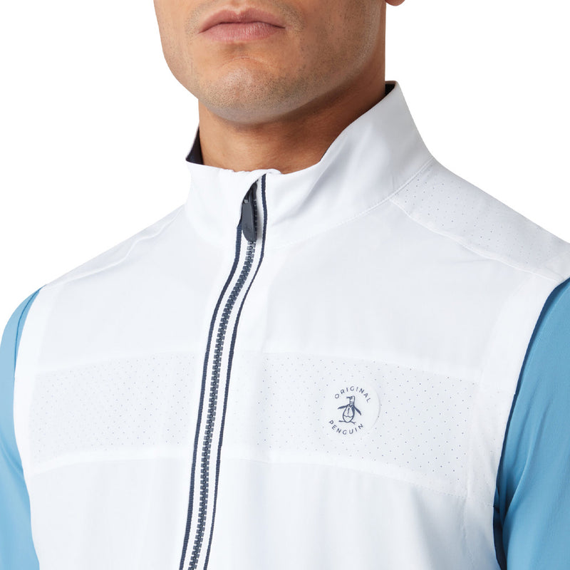 Original Penguin Heritage Packable Gilet - Bright White