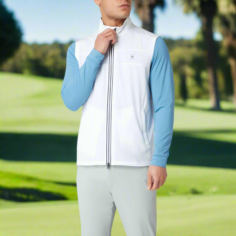 Original Penguin Heritage Packable Gilet - Bright White